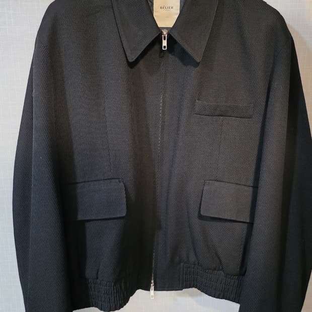 벨리에 다이에그널 블루종 블랙 L