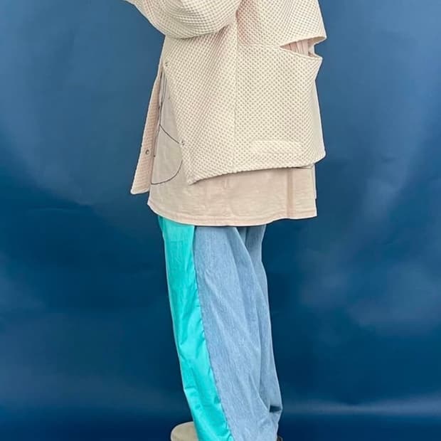 [구매글] BLESS N65 아디다스 나일론 오버조깅진 OS