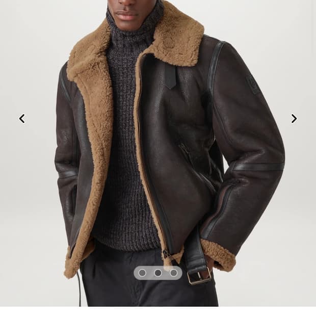 [48] 벨스타프 와일더 무스탕 자켓