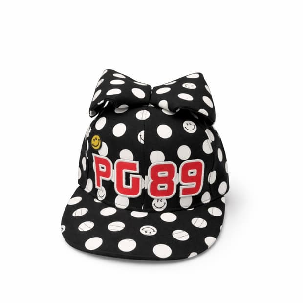 리본 도트 패턴 PG89 볼캡