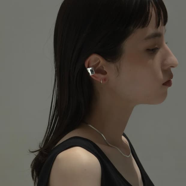 노비스 도쿄 버블 이어 커프 Bubble Ear Cuff / Silver