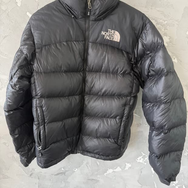 노스페이스 눕시 700 패딩 90size 블랙