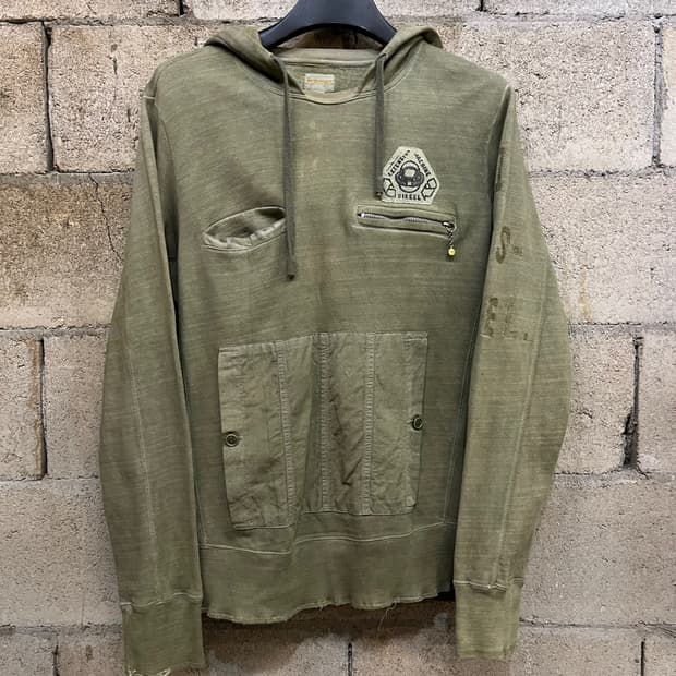 디젤 밀리터리 후디