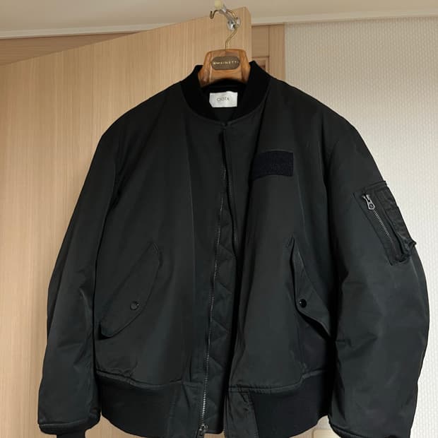 시오타 MA-1 24FW 블랙 5사이즈 (6 교환)