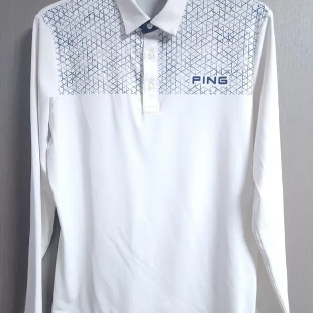 PING 골프 쿨에어 스판 긴팔 카라티, L