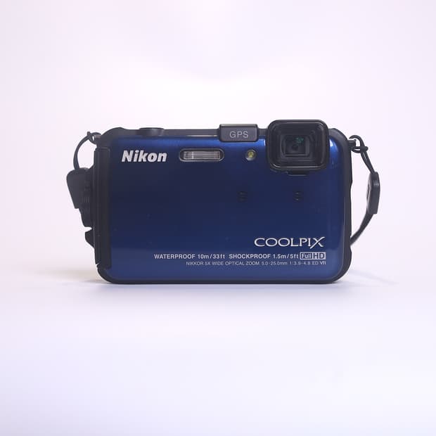 니콘 쿨픽스 AW100 블루 (이체 시 4만원 할인)