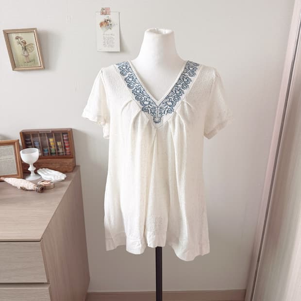 모리걸 블라우스