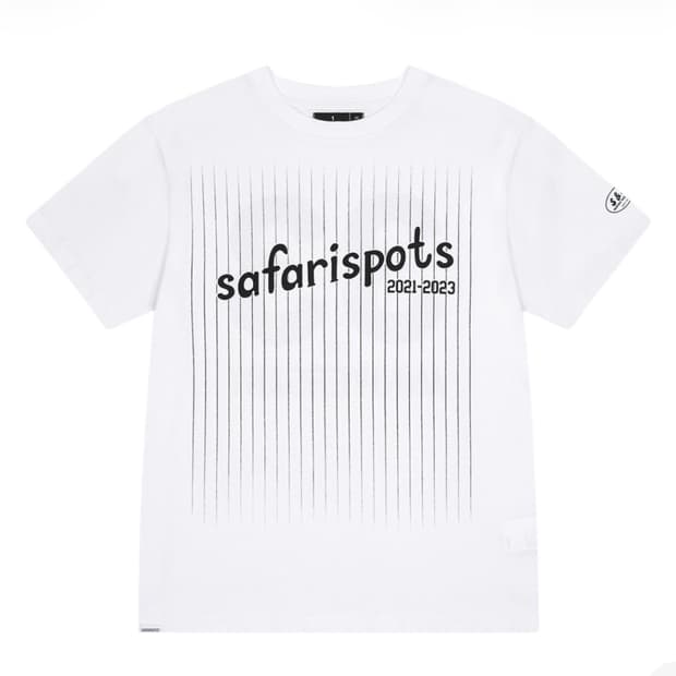 사파리스팟 Safarispots Magazine Tee Whit