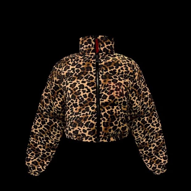 Toh 레오파드 패딩