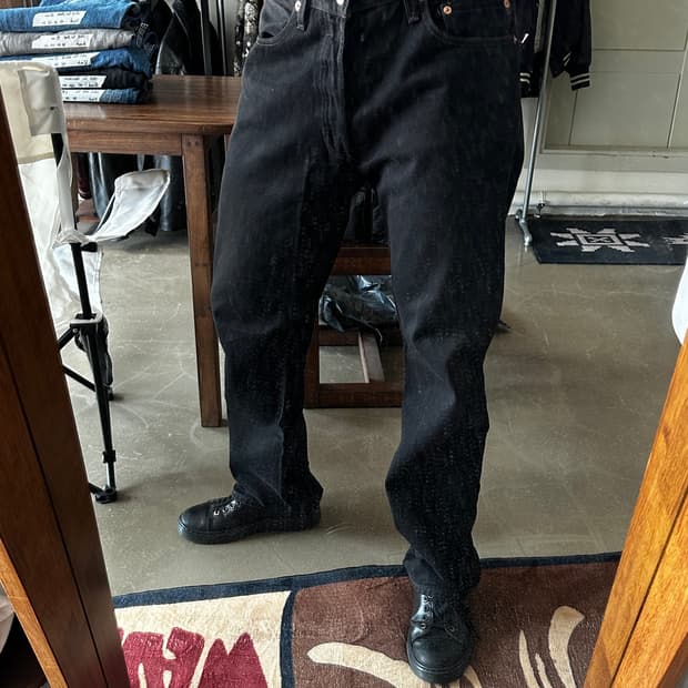 00s Levis 501 black denim pants w33
