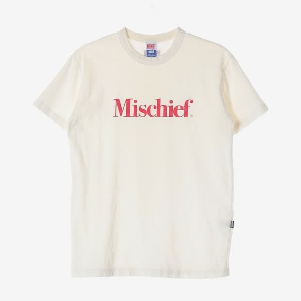 미스치프 클래식 로고 반팔 티셔츠