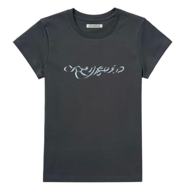 코이세이오 리본 사이드 스트랩 티 그레이