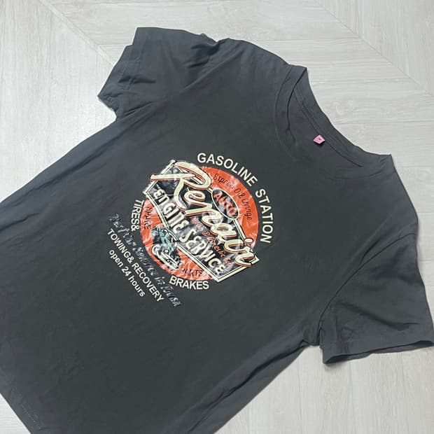 American  "gasoline" T-shirt