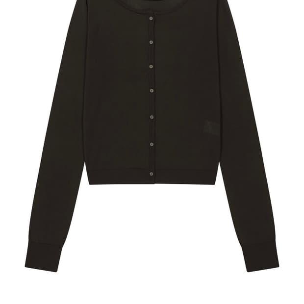 코이세이오038 가디건 COLORED BUTTON CARDIGAN