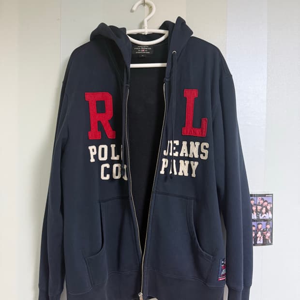 폴로 진스 후드집업