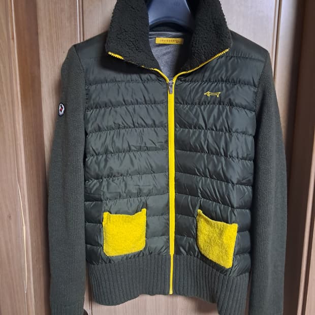 루이까스텔 여성 방풍 니트 패딩 95