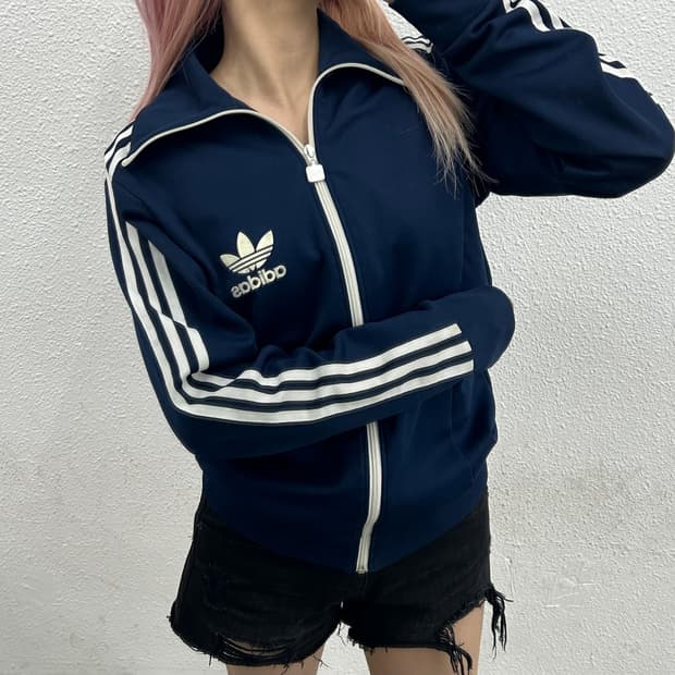 아디다스 유로파 파이어버드 네이비 트랙탑 95