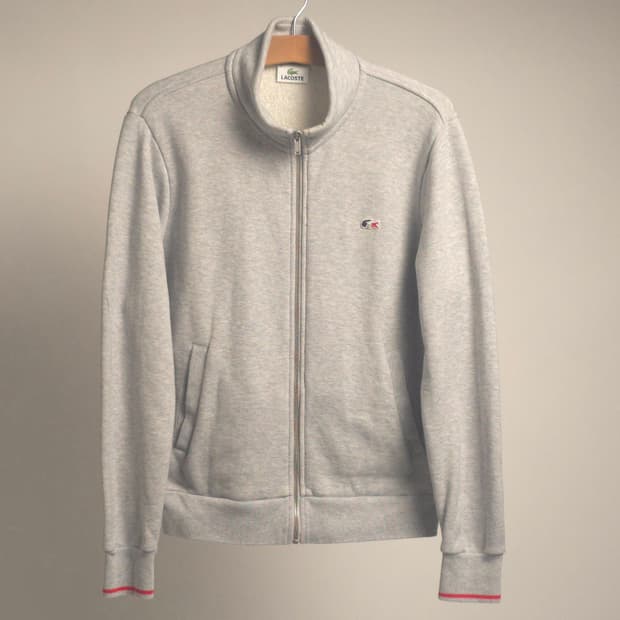 라코스테 정품 맨투맨 집업 져지 자켓 남성 95 100 점퍼 바람막이