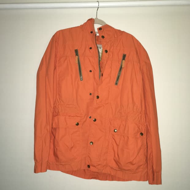주황 빈티지 자켓