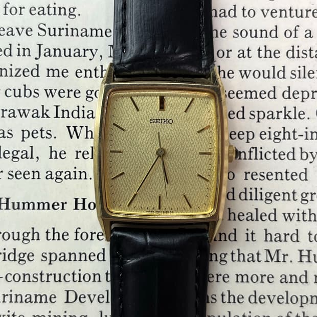 빈티지 세이코 샤리엇 탱크
