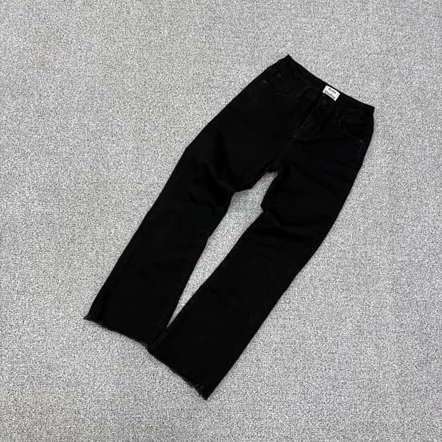 27 아크네스튜디오 블랙 흑청 데님 팬츠 0407J