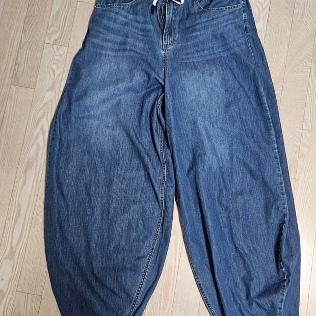 기철 데님 벌룬팬츠