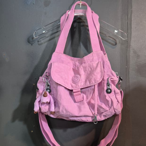 키플링 핑크색 가방 세탁완료