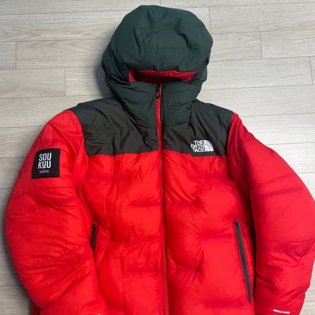 노스페이스 x 언더커버 소우쿠 800 PRO 패딩 레드/블랙(L)