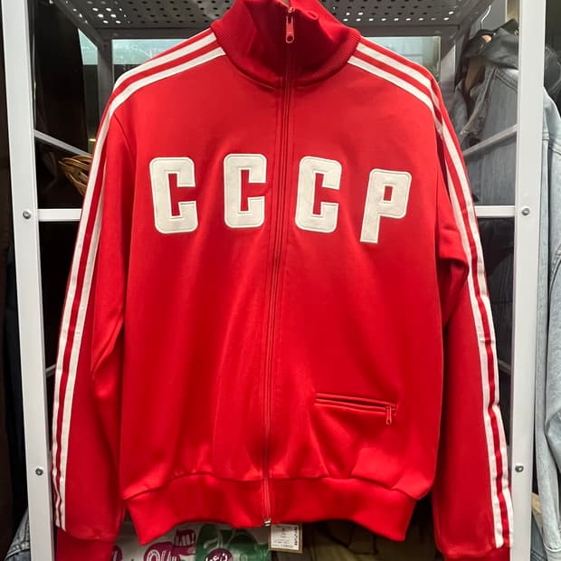 00s 아디다스 CCCP 레드 져지 트랙탑