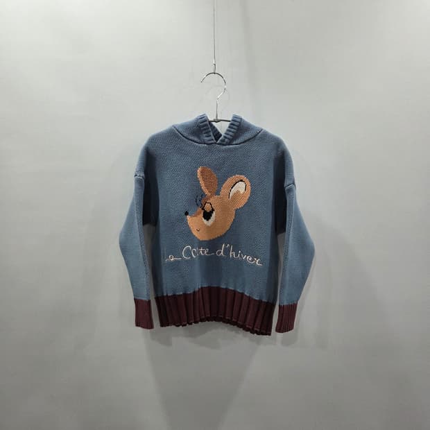 리미떼두두 키즈 후드니트 M