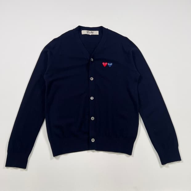 COMME des GARÇONS PLAY 가디건