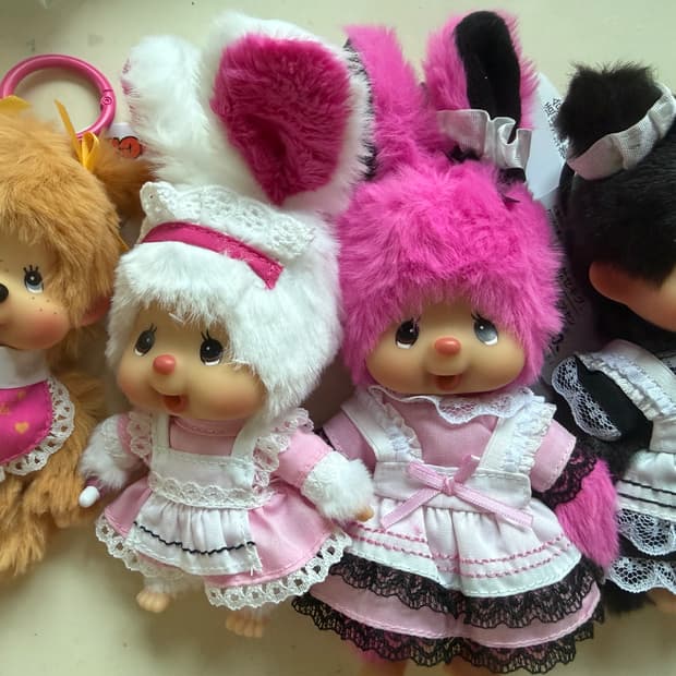 홍콩 몬치치 키링 새제품