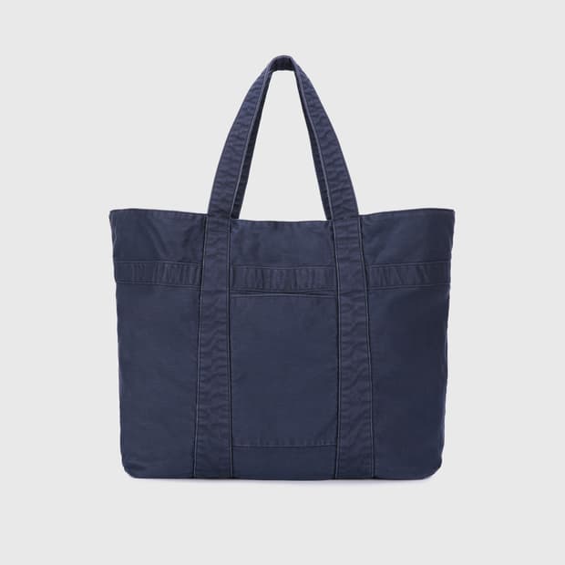 다이브인 WASHED JUMBO TOTE BAG (NAVY)