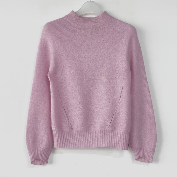 마인 MINE 울 모헤어 니트 탑