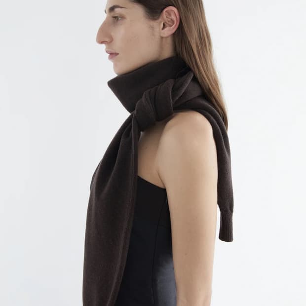 팔로마울 Moix 울 머플러/브라운