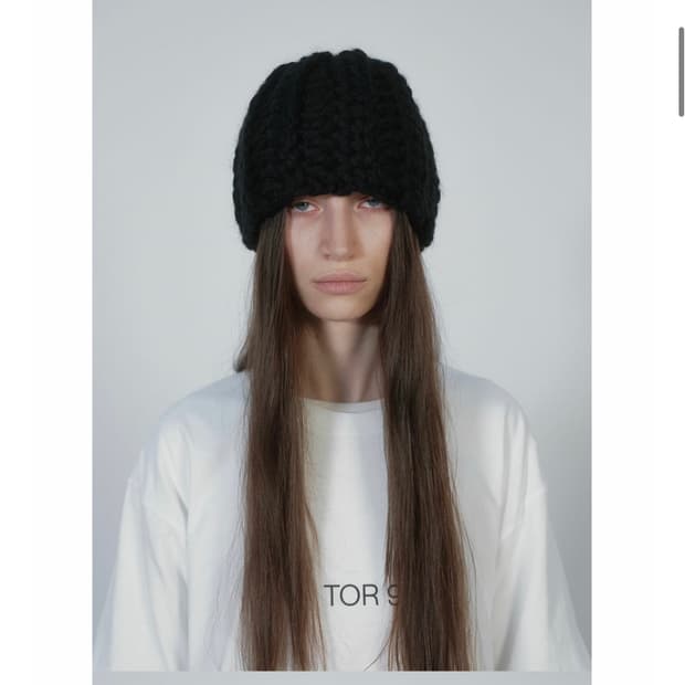 NOTHINGEVERYTHING 핸드메이드 비니 