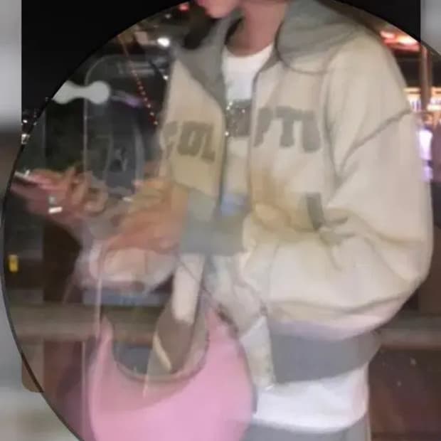 스컬프터 inside-out zip up 멜란지  모델 정하영 착용