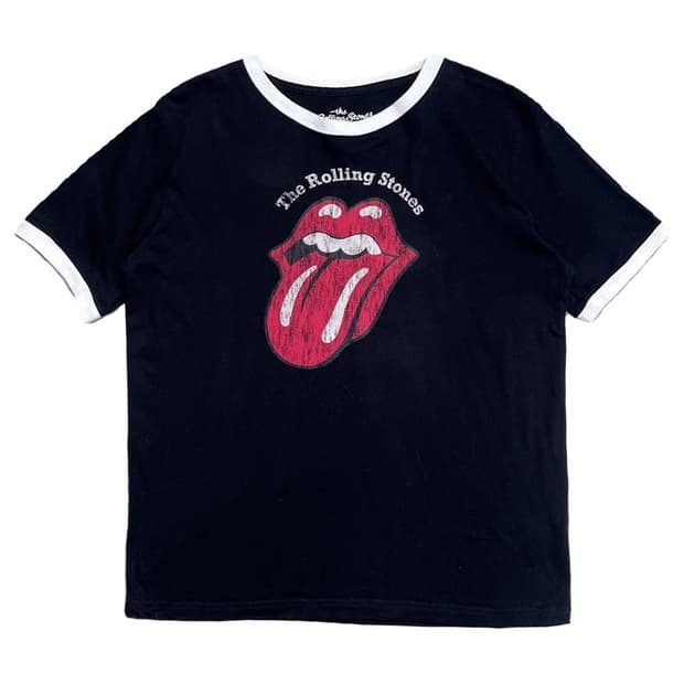 GU The rolling stones 링거티 블랙 L
