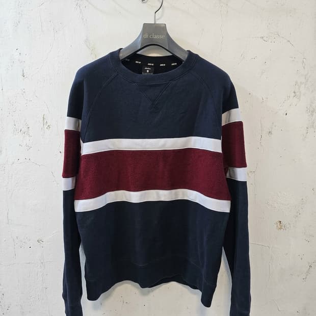 나이키 SB 스트라이프 컬러블럭 크루넥 맨투맨 XL