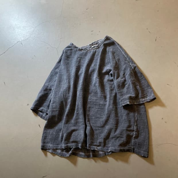  KZ ATELIER Raw Edge  Oversized t