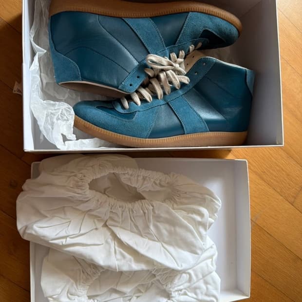 Maison Martin Margiela 14ss 독일군 하이탑