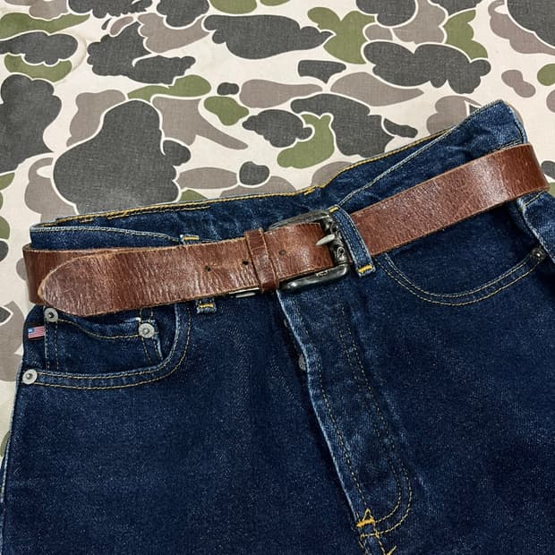 Vintage Leather Belt