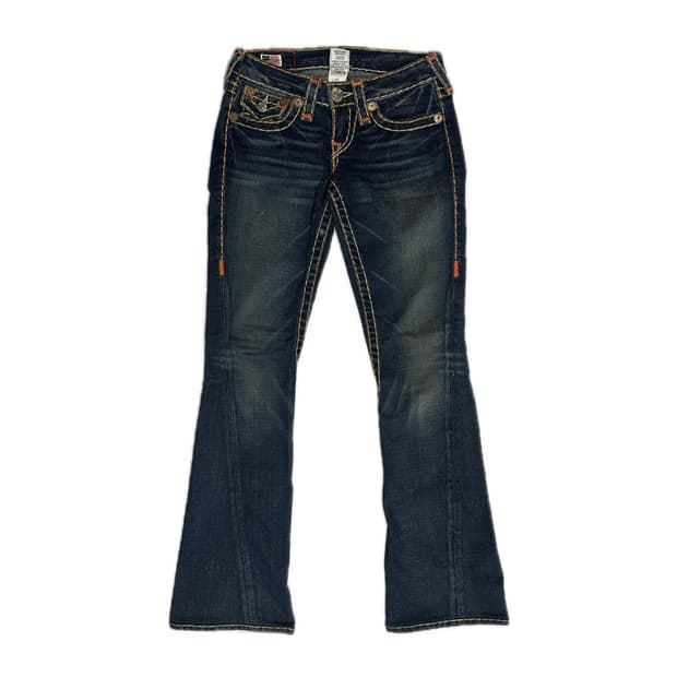 True Religion 트루릴리전 옐로 워싱 부츠컷