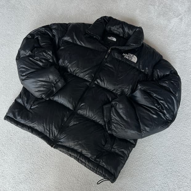 노스페이스 블랙 숏패딩 