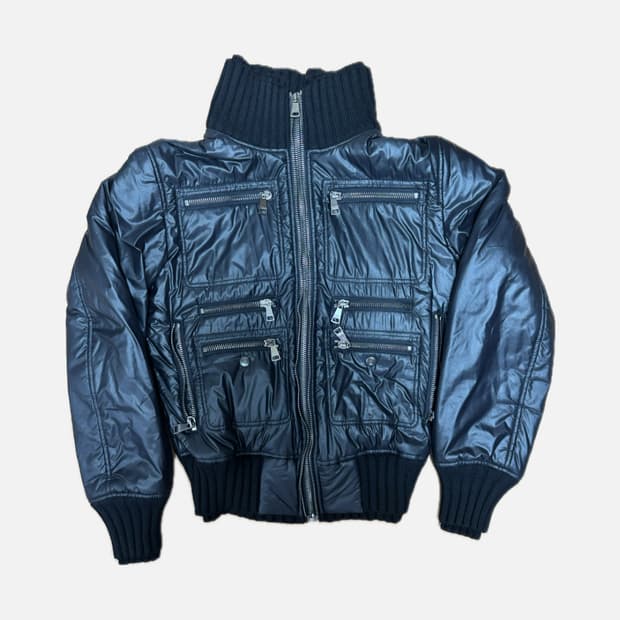 00s 돌체앤가바나 멀티지퍼 봄버 패딩 48