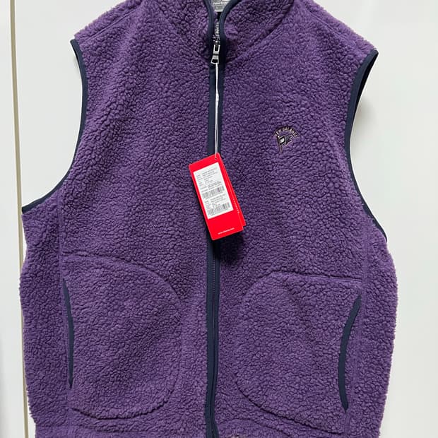 (새상품) 뉴발란스 플리스 베스트 퍼플 L