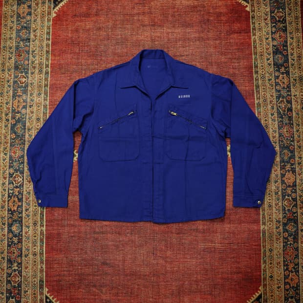 빈티지 워크자켓 블루 판매