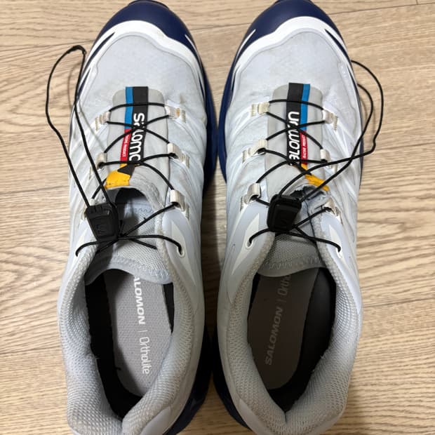 살로몬 XT-6 고어텍스 블루 프린트 헤더