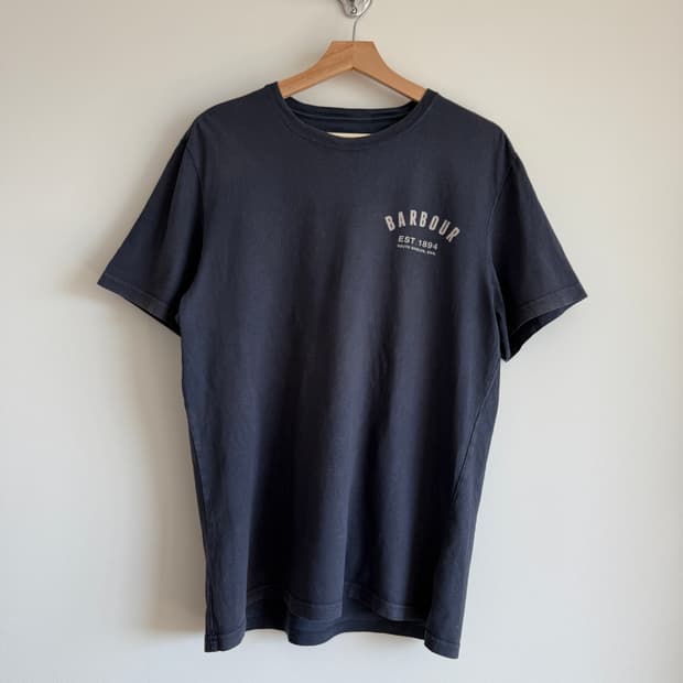 바버(Barbour) 반팔 티셔츠