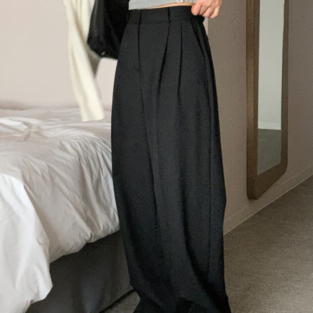 (택O) 필링스 클래식 슬랙스 (s) (블랙)